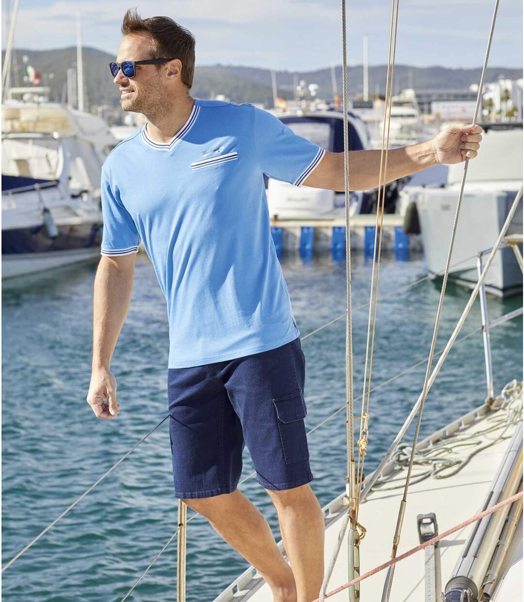 Bermuda Cargo Jean Stretch