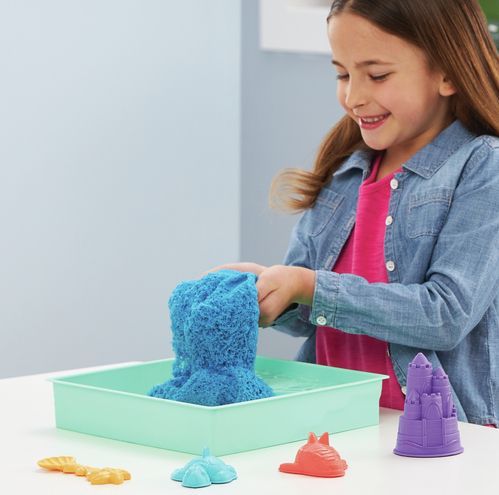 Kinetic Sand KNS ACK Sandbox Set V2 Blue FR GML