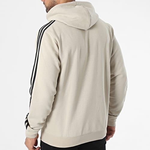 Sweat Capuche 3 Stripes IL2490 Beige