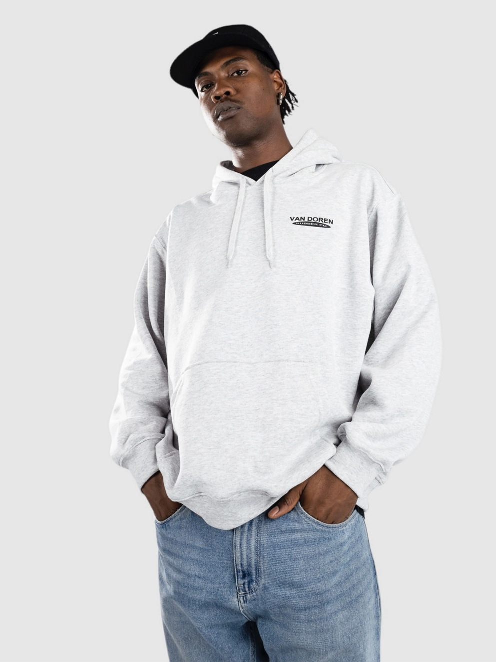 Vans Fun Gfx Loose Po Hoodie light grey heather