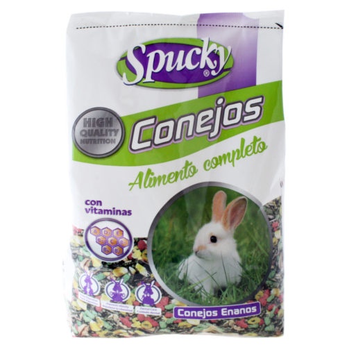 Ração para coelho anão Spunky