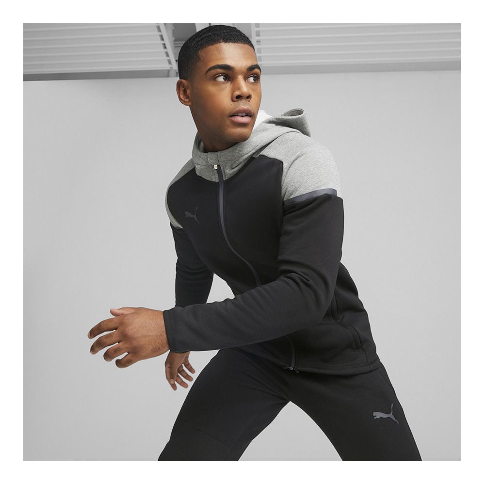 Puma TEAM CUP CASUALS - Sweat Homme puma black