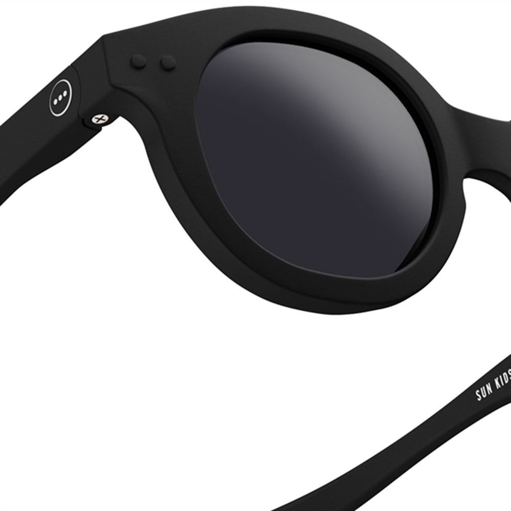 Kids Solbriller C Black - Izipizi → Luksusbaby.dk