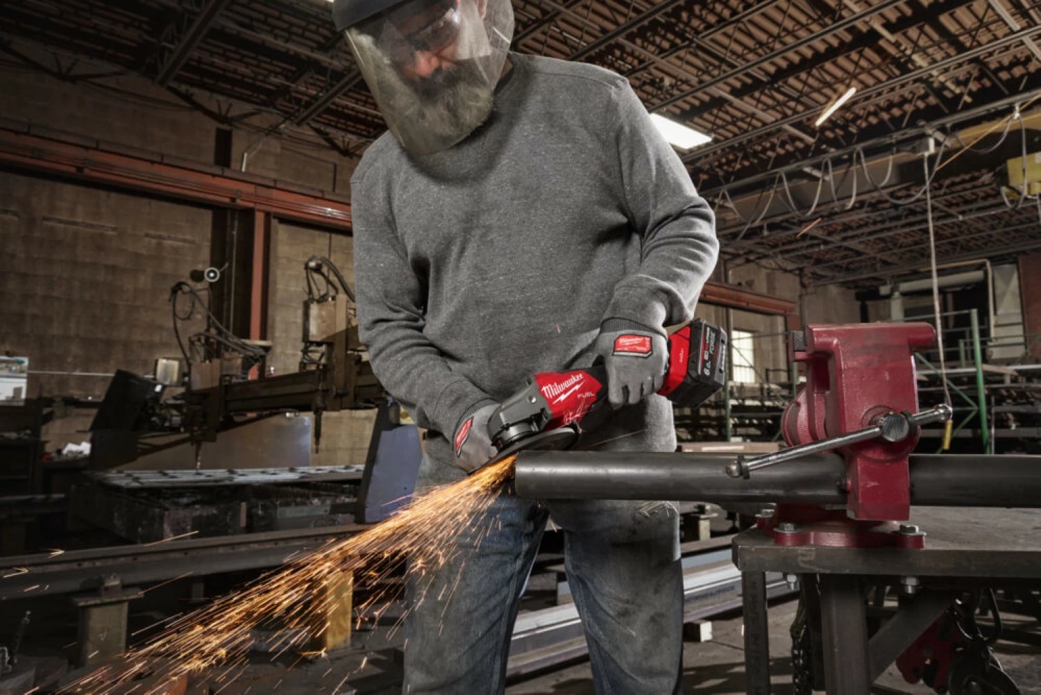 Milwaukee M18 FHSAGO125VXPDB2-0X 18V Li-ion accu Haakse slijper in HD Box - 125mm