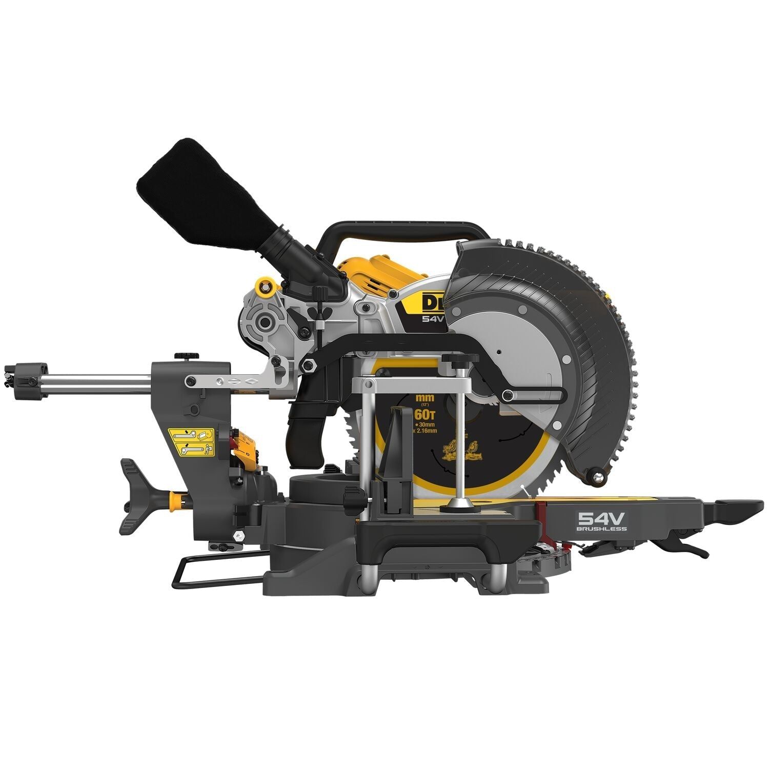 DeWALT DCS781N Accu Afkort-/Verstekzaag 305mm 54V XR FlexVolt Basic Body