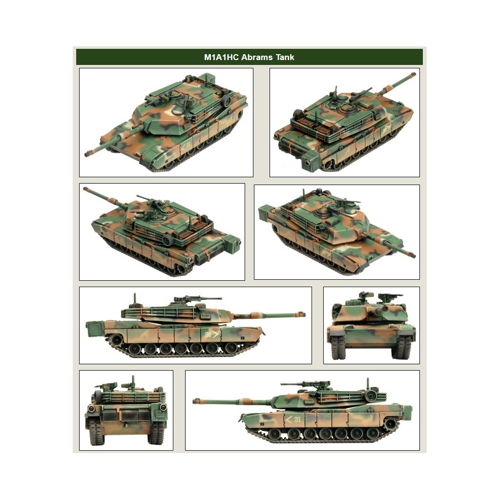 Team Yankee - Abrams Tank Platoon