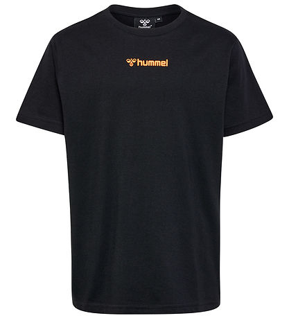 Hummel T-Shirt - hmlTex - Schwarz m. Print