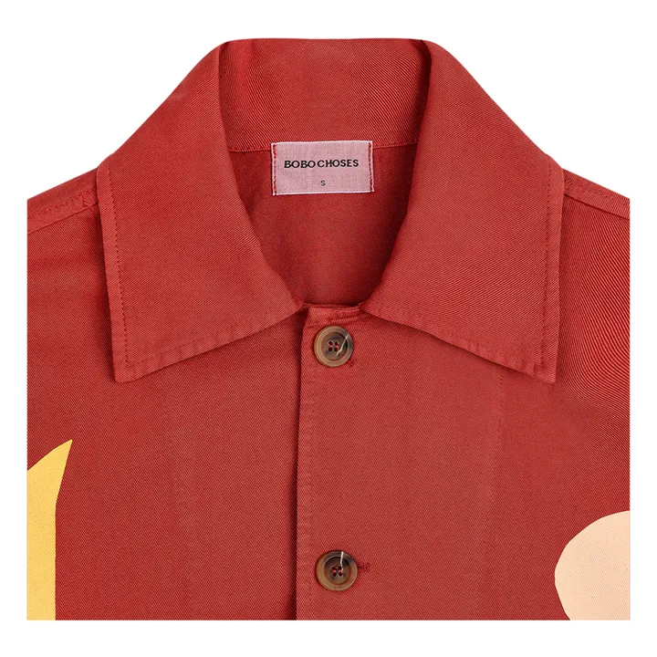 Bobo Choses Veste Summer Landscape - Collection Femme  | Rouge foncé