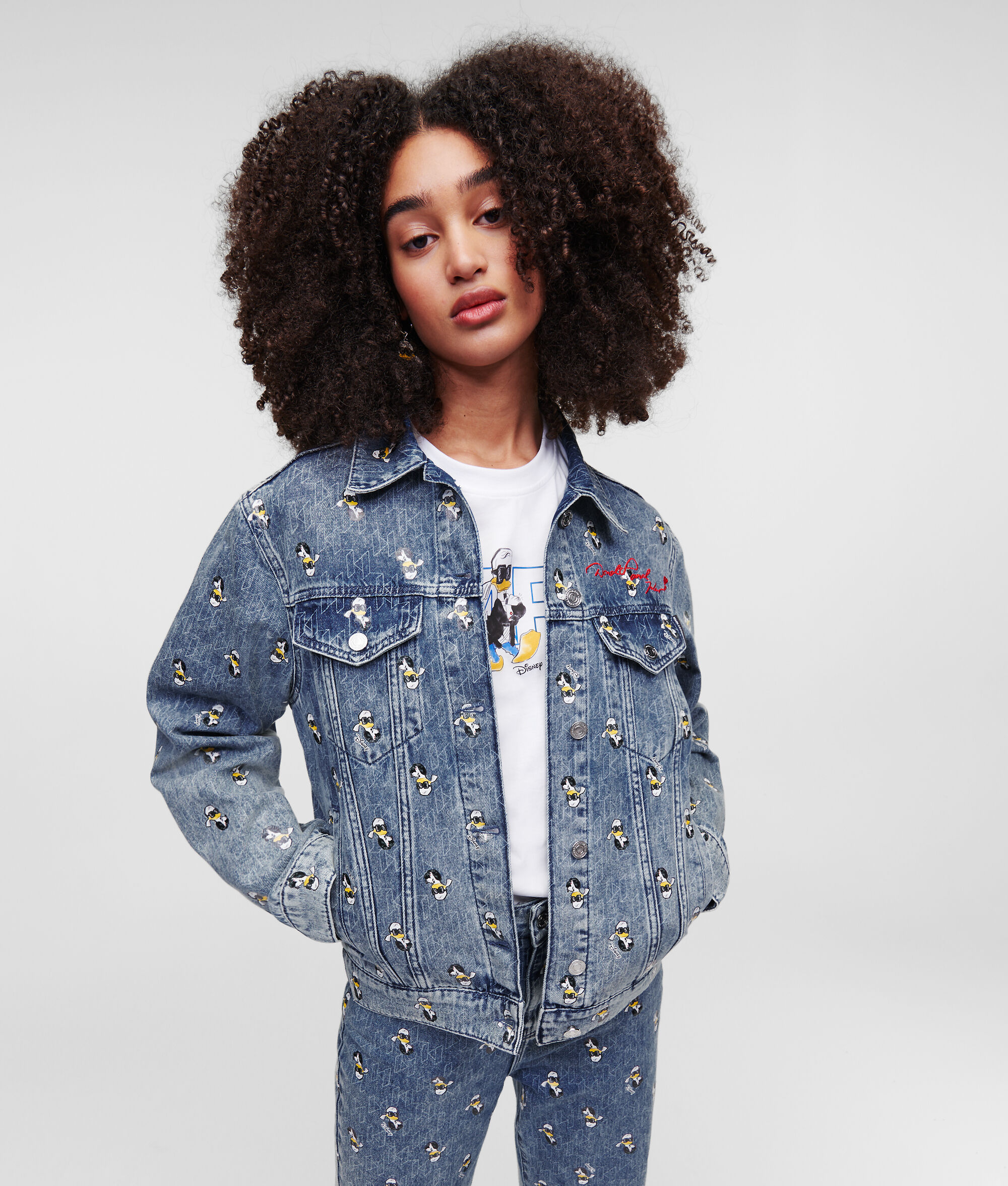 VESTE EN JEAN DS x KARL LAGERFELD