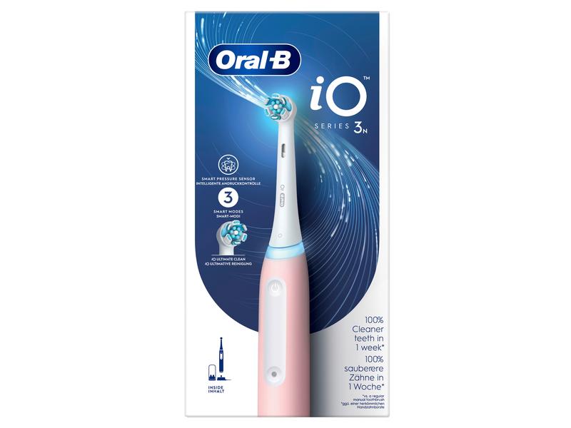 Oral-B Rotationszahnbürste iO Series 3n Blush Pink Elektrische Zahnbürste