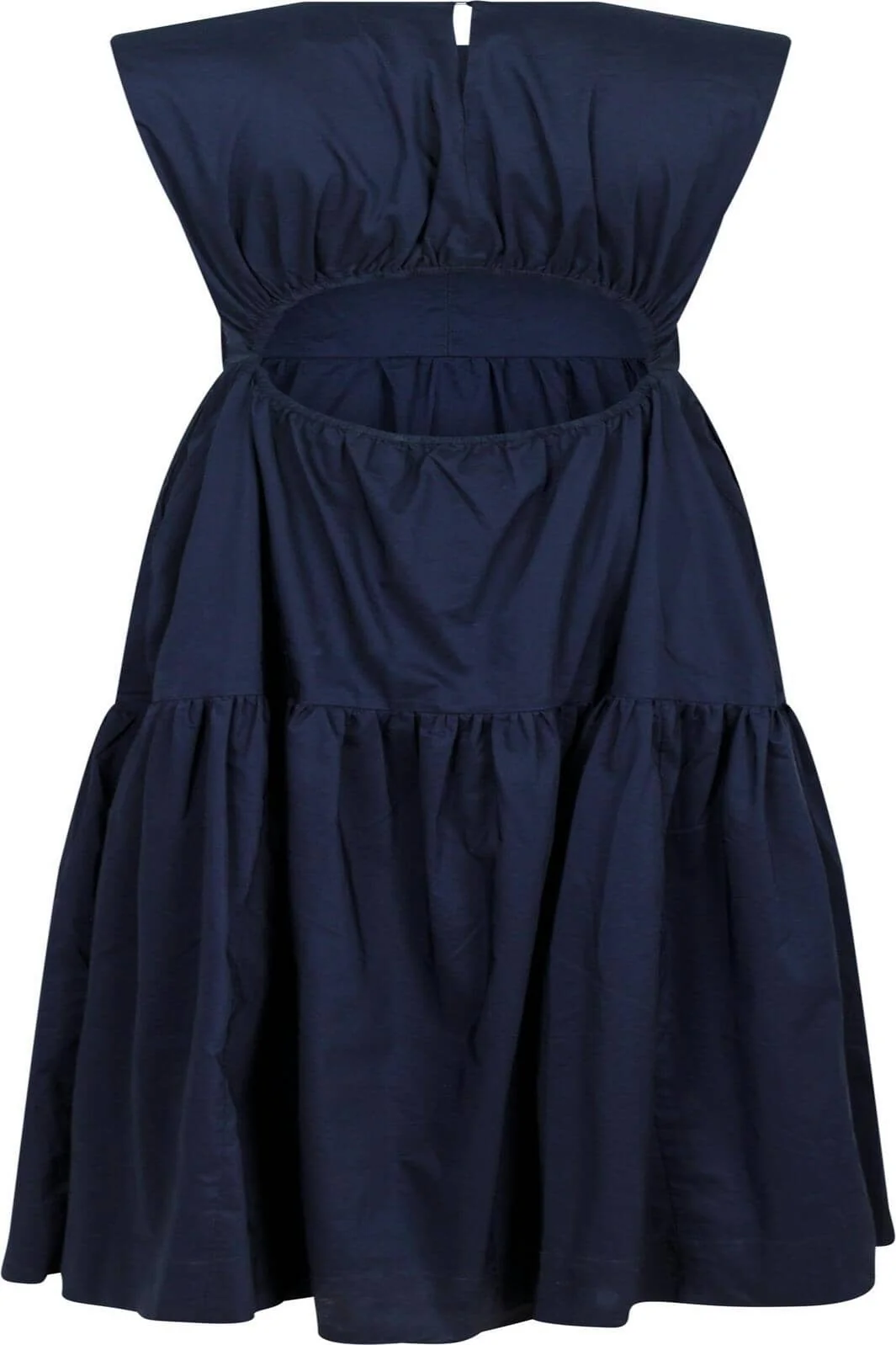 Neo Noir Eysha Poplin Dress navy