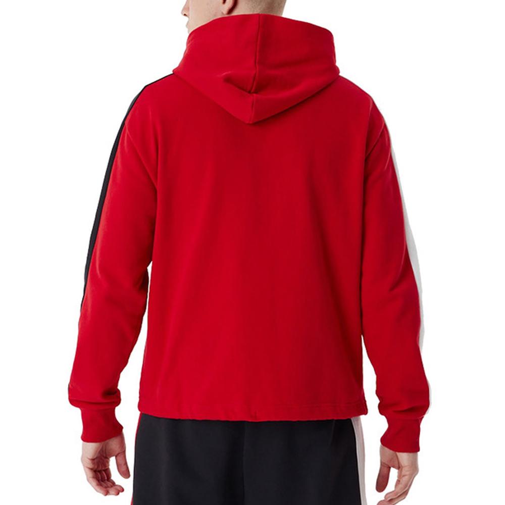 New Era Sweat à Capuche Rouge Homme New Era Nba Chicago Bulls