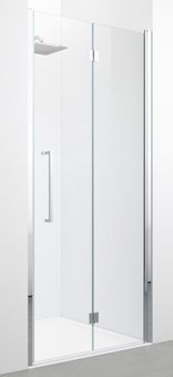 Novellini Young 2.0 1BS vouwdeur voor nis 97/101x200cm rechts matchroom/helder