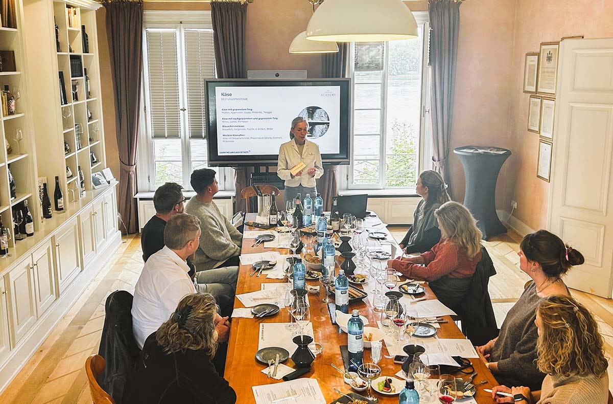 Käse und Weinseminar in der Villa Mumm Eltville
