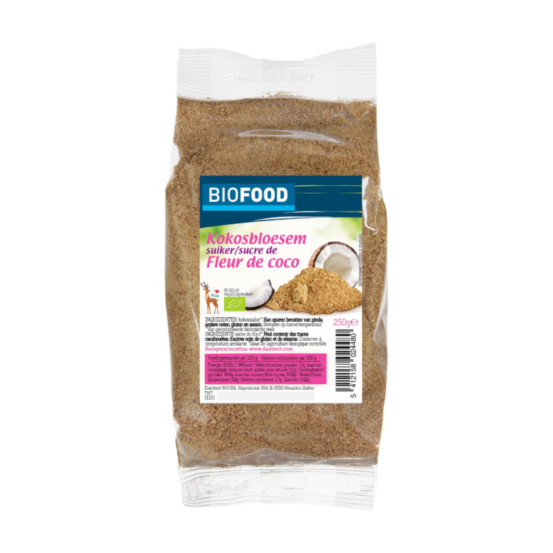 Damhert Kokosbloesemsuiker Bio 250g