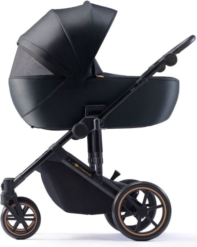 Kinderkraft PRIME2 - Kinderwagen 2in1 - Praktische accessoires - Zwart