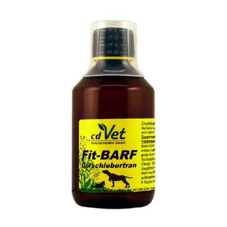 Fit-Barf Dorschlebertran vet. (für Tiere), 250 ml
