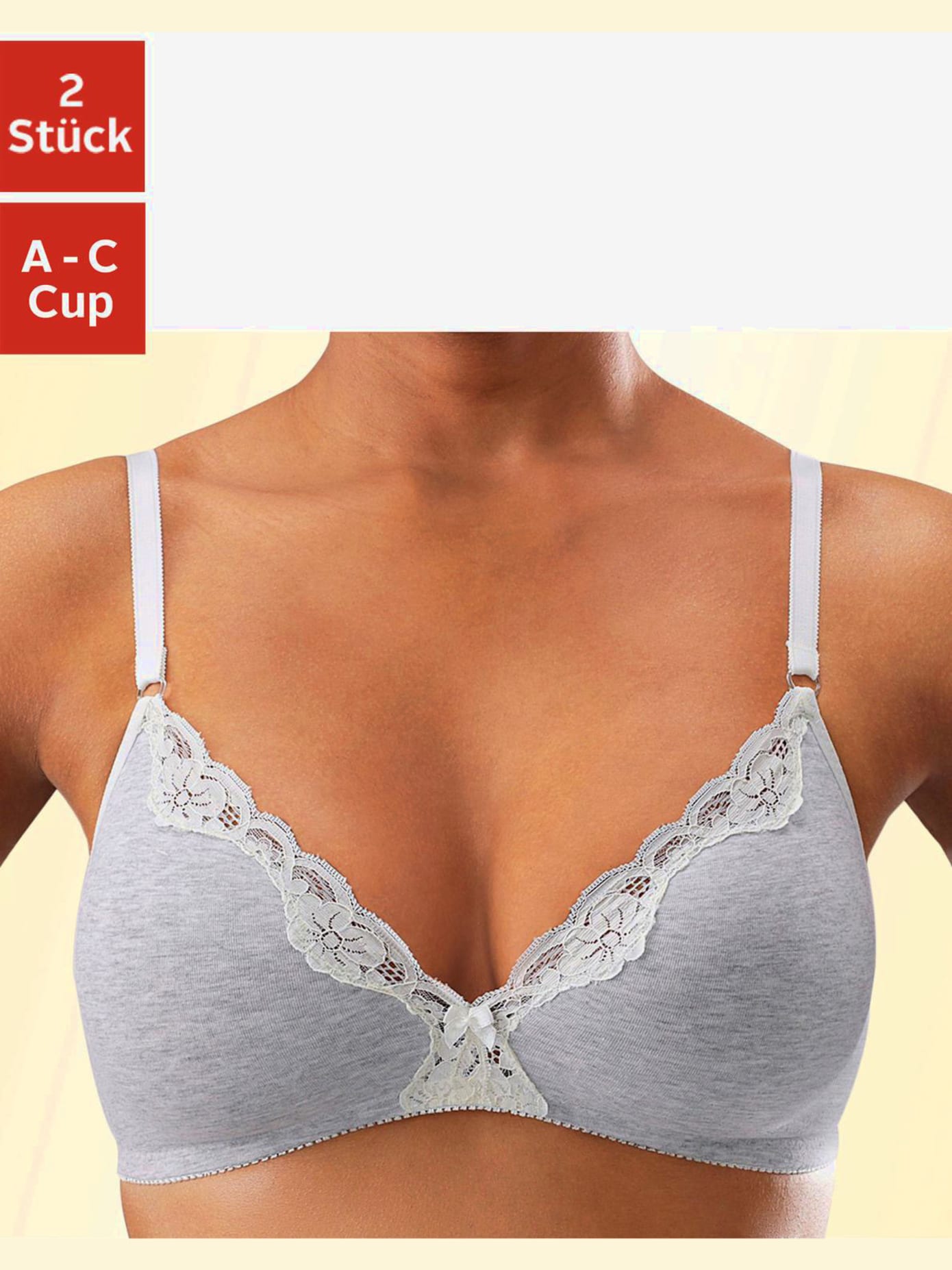 Soutien-gorge bralette sans armatures, bonnets préformés sans couture