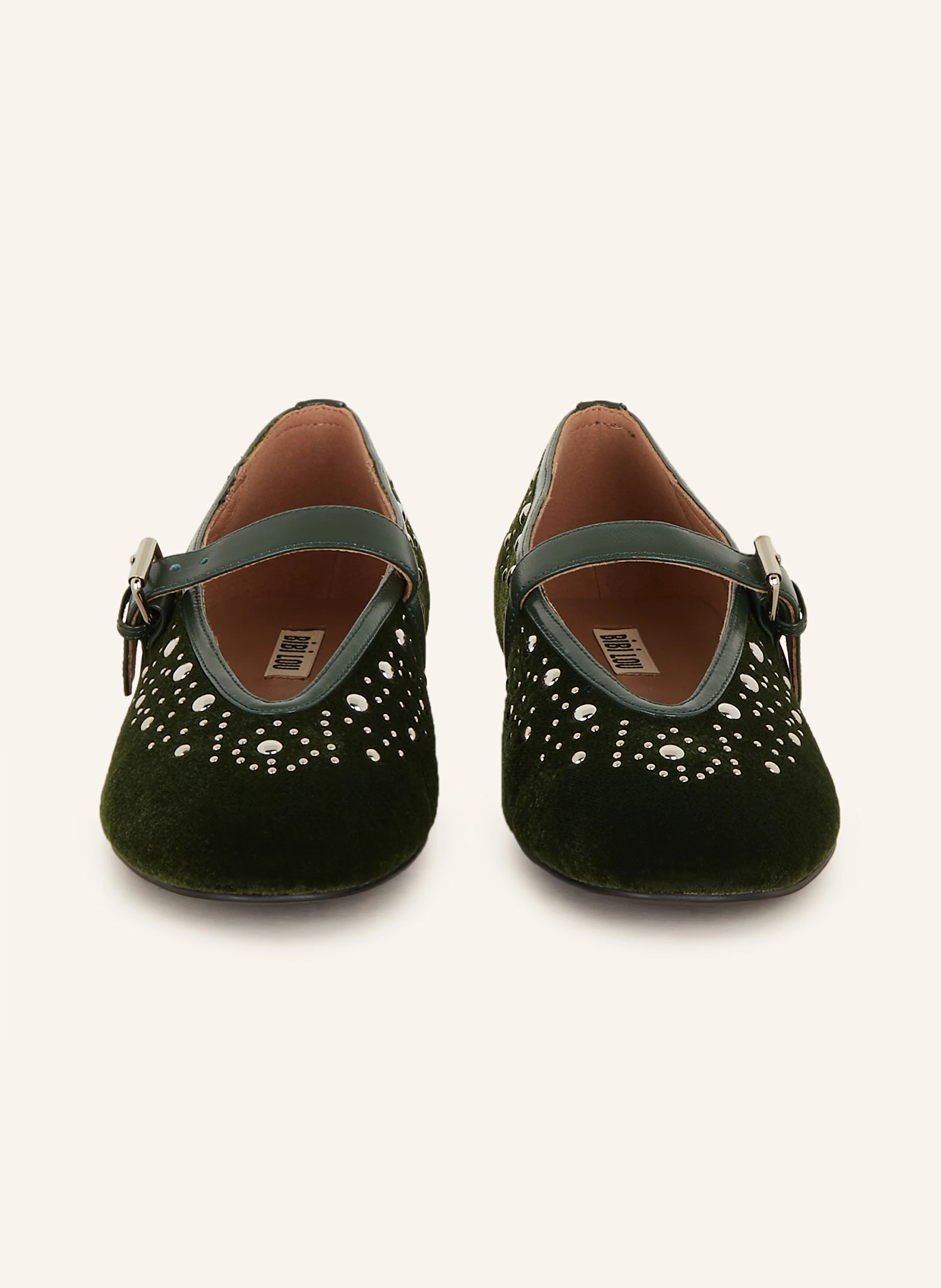 BIBI LOU Mary-Jane-Ballerinas mit Nieten