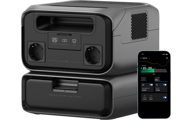 EcoFlow River 3 Tragbare Powerstation 245 Wh 300 W