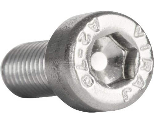 Inbusbout DIN 912 M3x8 mm roestvrij staal A2, 100 stuks