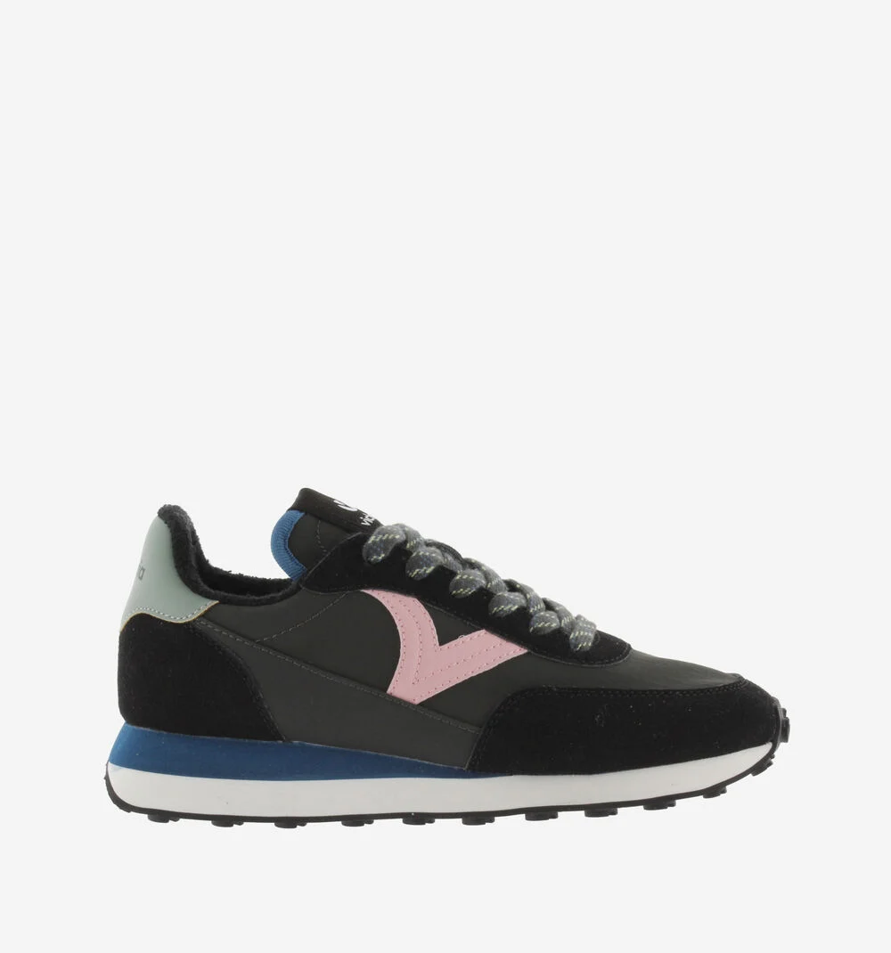 ASTRO COLOURED NYLON SNEAKERNEGRO