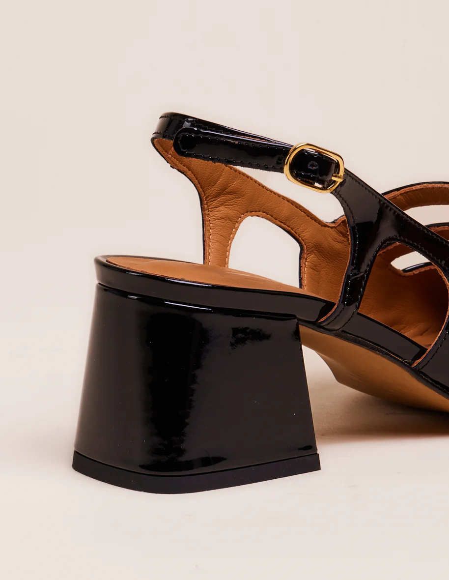 Escarpins Soline - Cuir verni noir