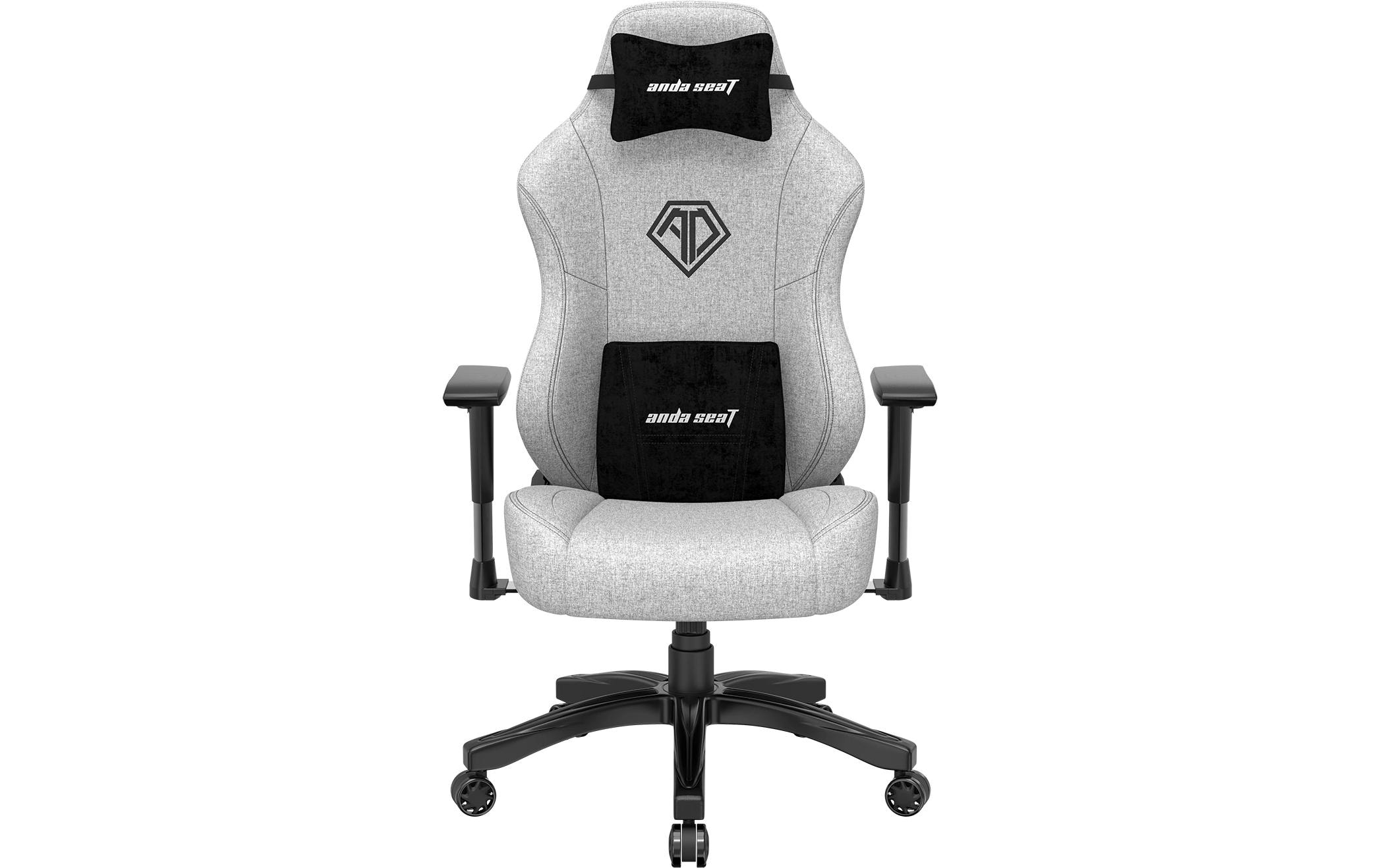 Gaming-Stuhl Phantom 3 Grau<br>Gaming-Stuhl aus Kunstleder und mit einer Belastbarkeit von bis zu 100 kg