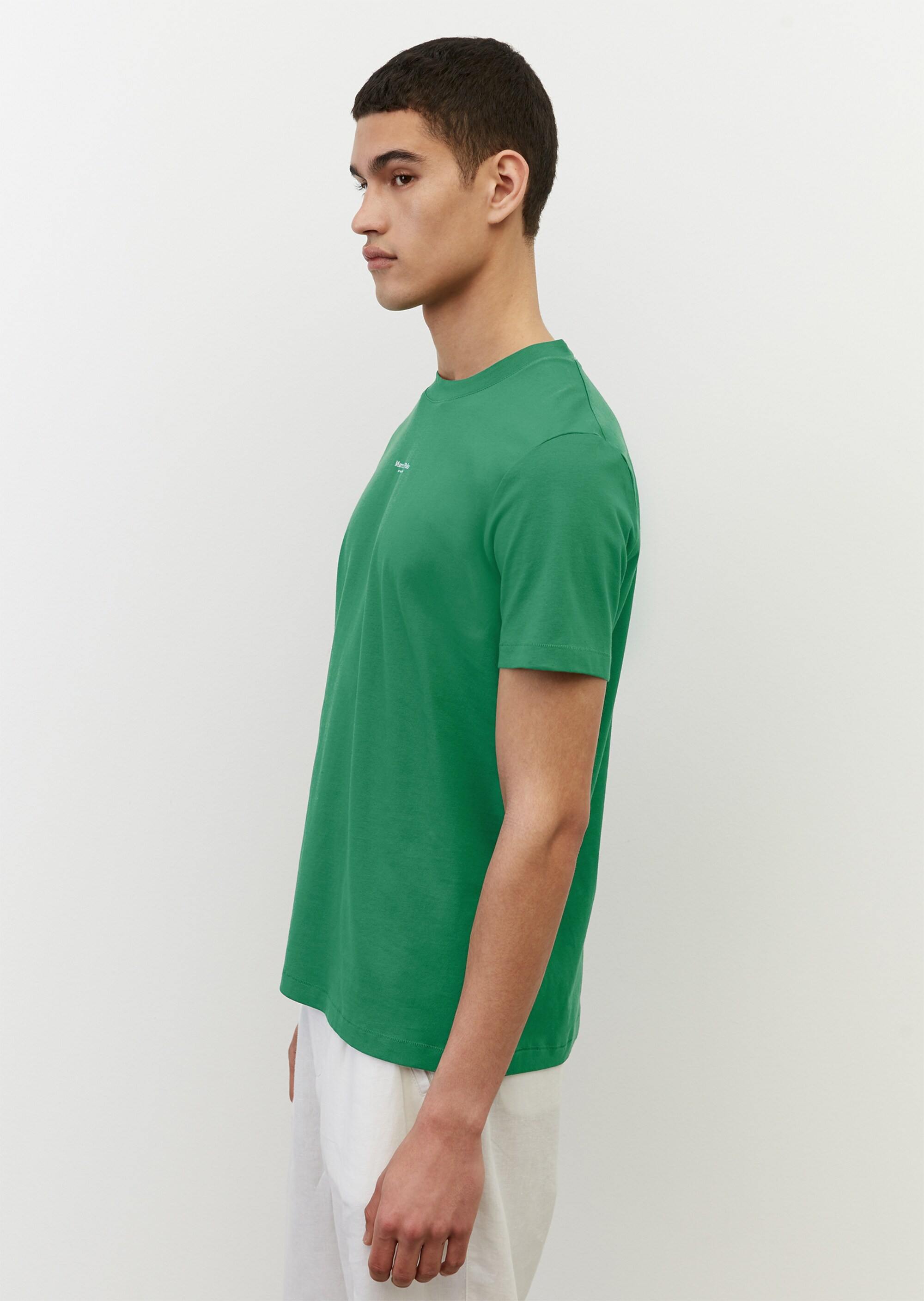 Logo-T-Shirt regular aus Bio-Baumwolle