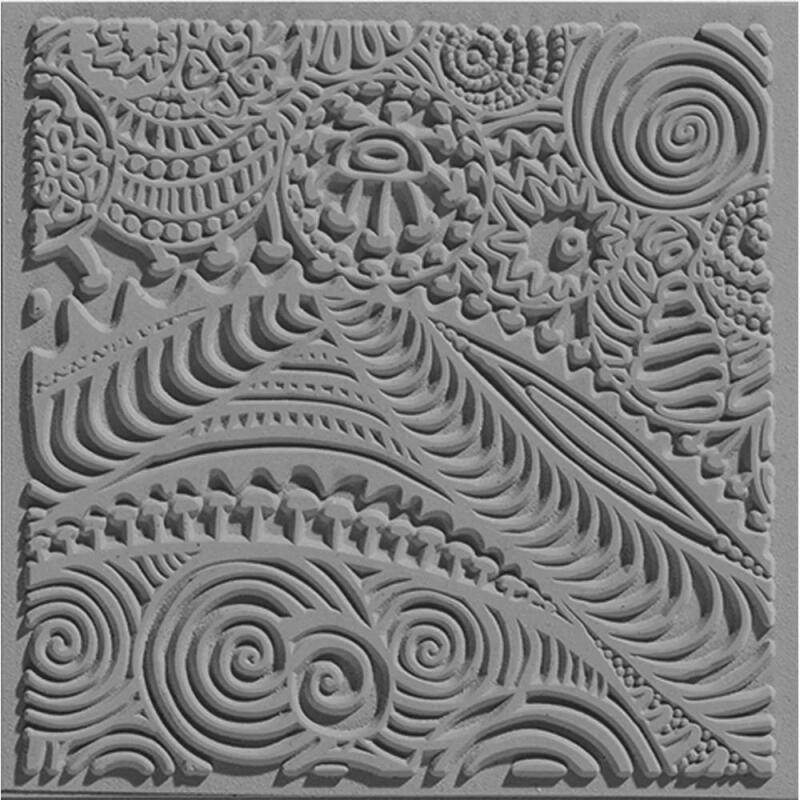 Cernit plaque de texture Freestyle - Gris