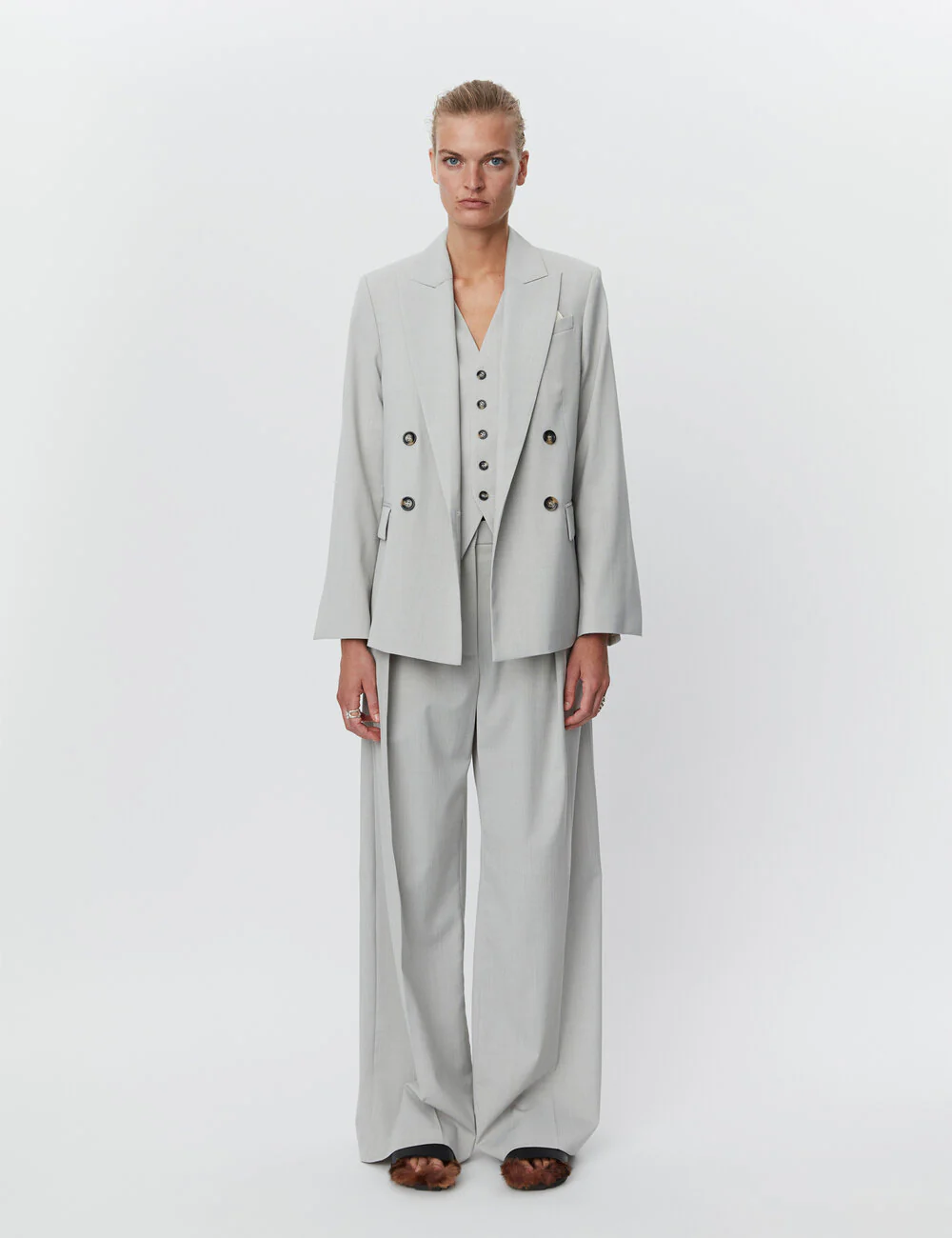 DAY Birger et Mikkelsen  Havens blazer - Smoke Melange