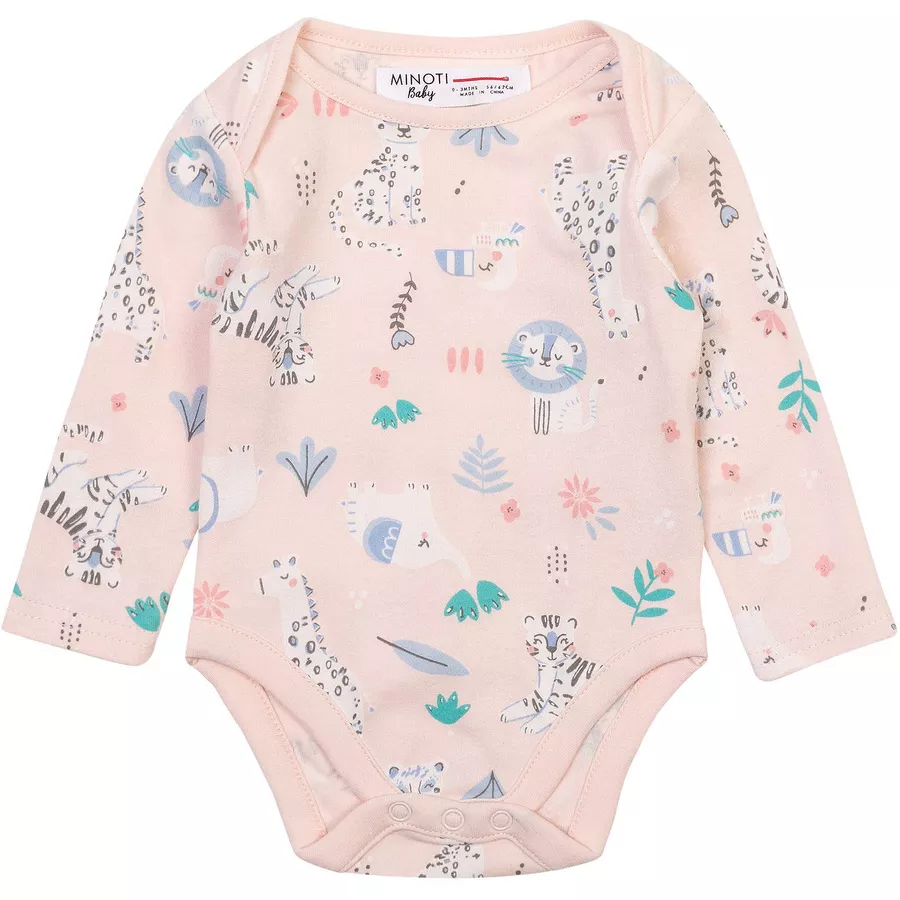 MINOTI Babyset 3-tlg. KorallrotApricot