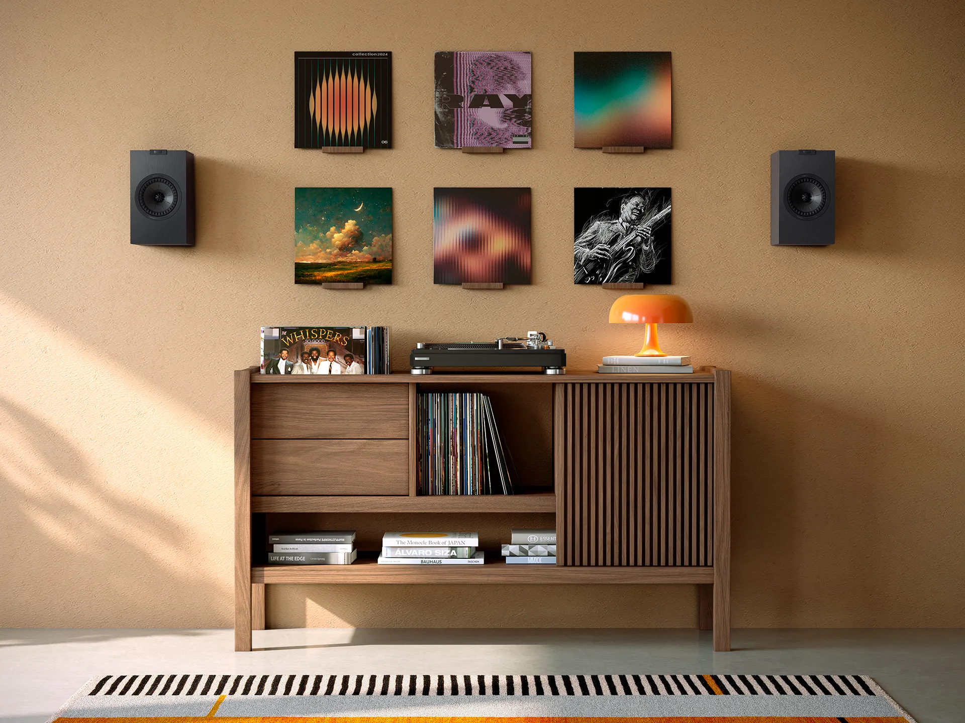 KEF Q1 Meta Noir (la paire) Enceintes bibliothèque