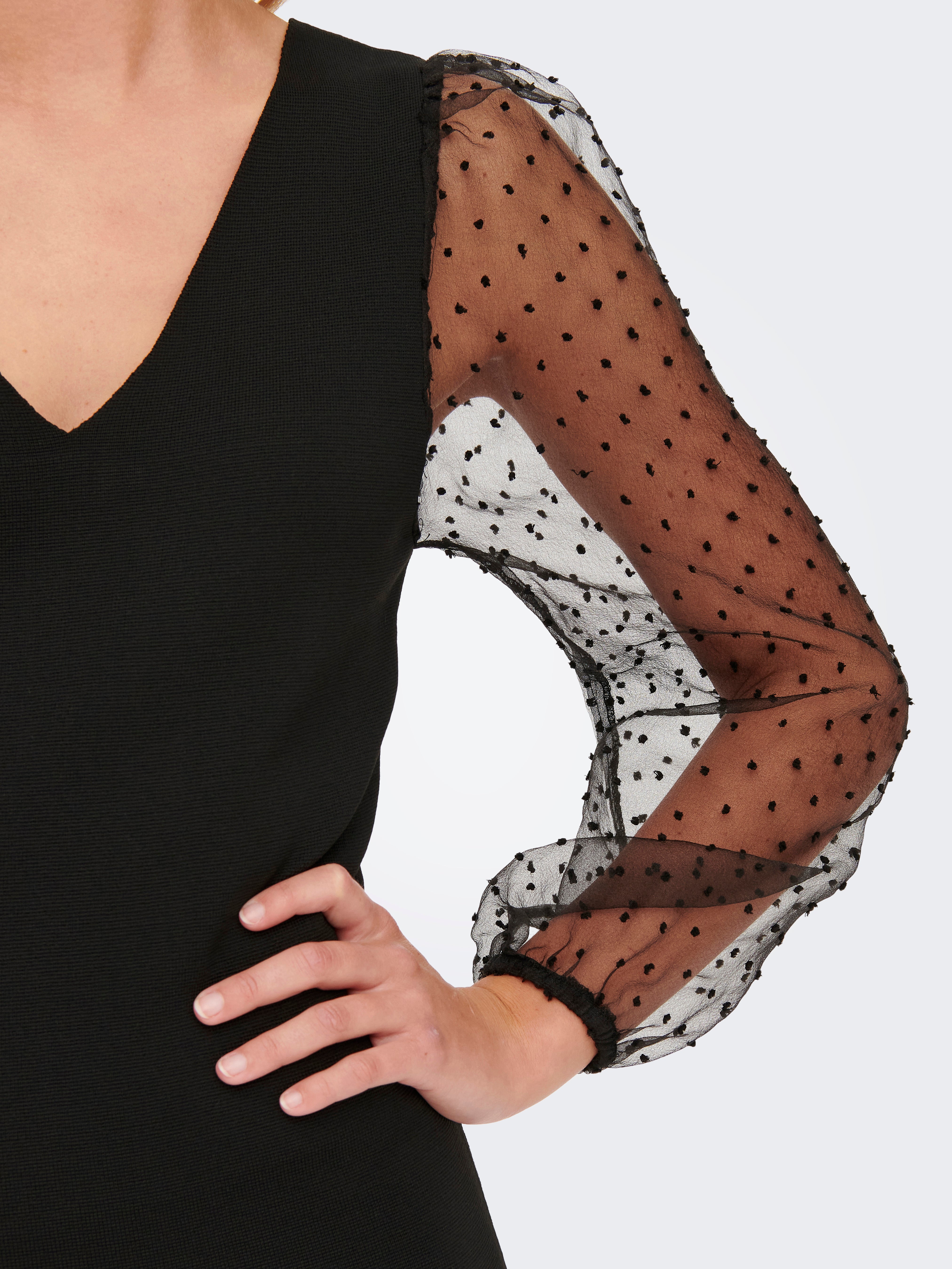 ONLPATSY Kurzes Kleid Black