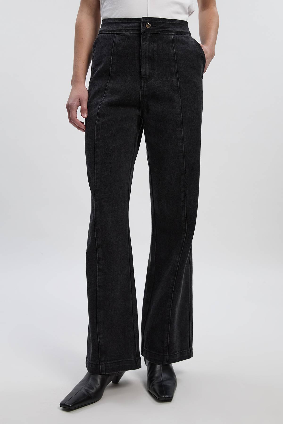 KarenMillen Jean Droit en Denim
