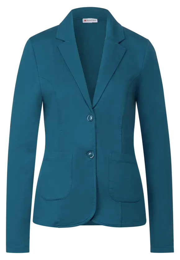 Basic Blazer - bright turquoise
