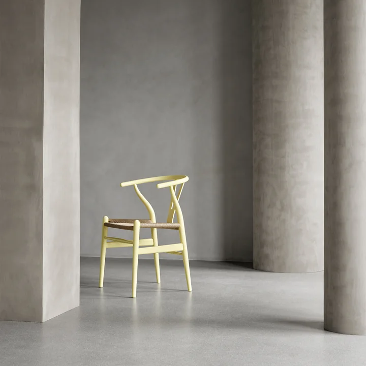 Carl Hansen - CH24 Wishbone Chair, Eiche geseift / Naturgeflecht