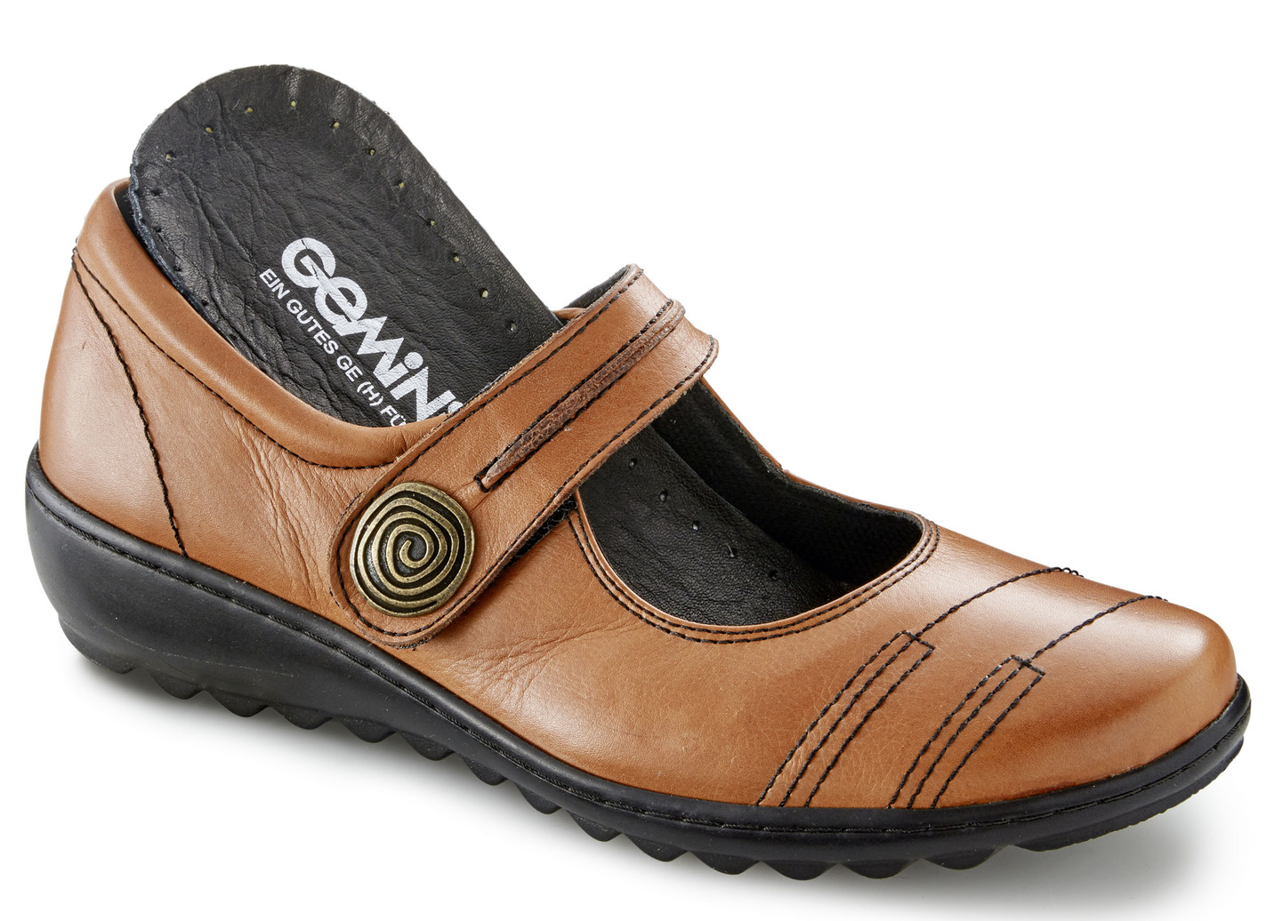 Gemini Slipper aus Rind-Nappaleder