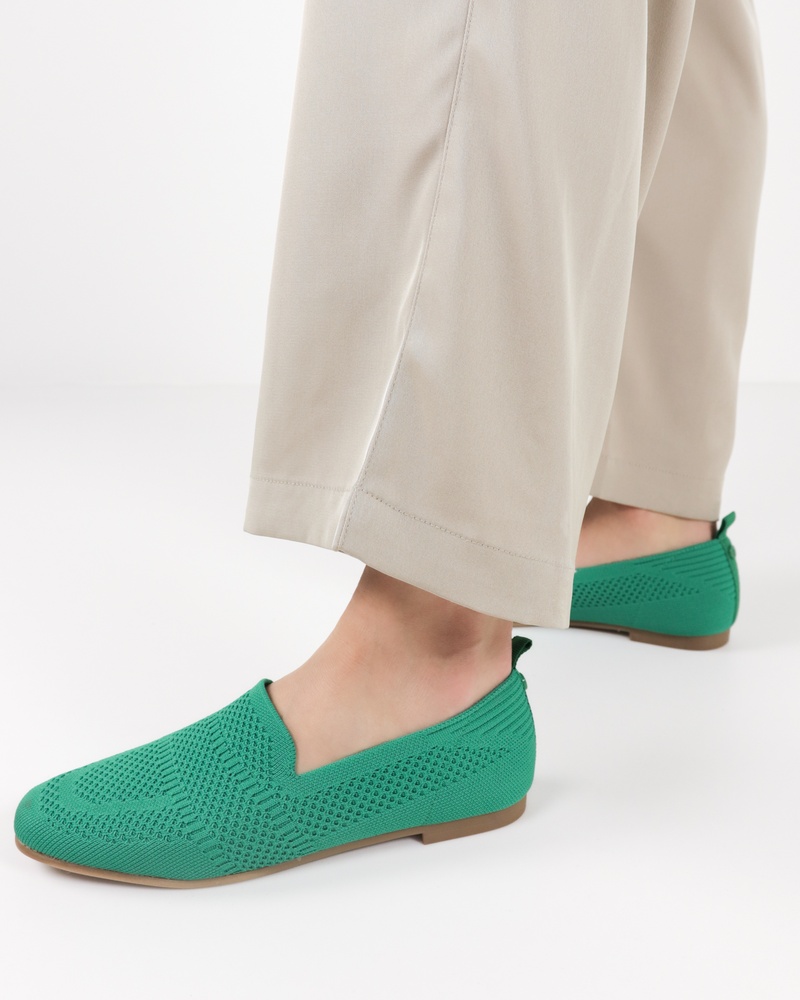 La Strada Instapschoenen  - groen