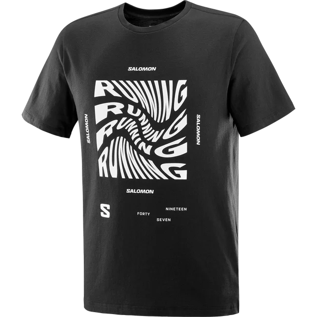 RUNNING GRAPHIC  Kurzarmshirt Herren