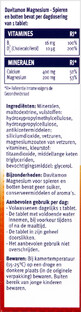Davitamon Magnesium voor Spieren en Botten Tabletten 42TB