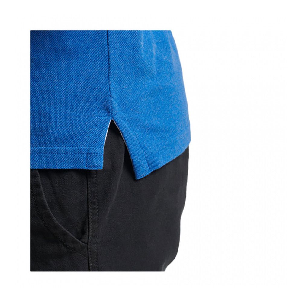 Superdry CLASSIC PIQUE - Polo Homme varsity blue marl