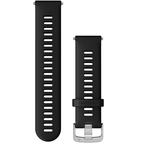 Accessoire montre GARMIN QUICK RELEASE SILICONE BAND 22MM BLACK