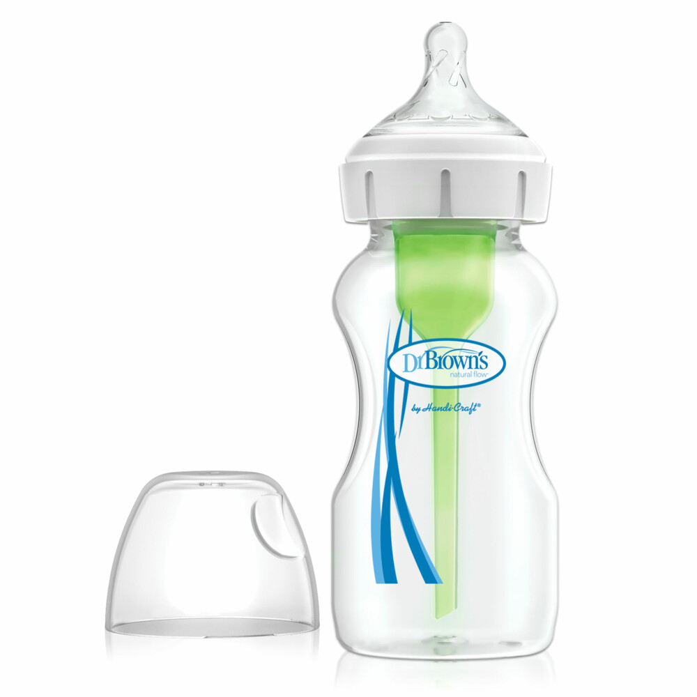 Dr. Browns Options+ Antikoliek Brede Halsfles BPA-vrij270 ml