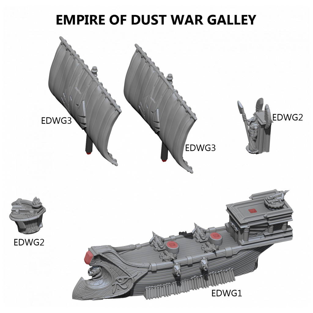 Armada: Empire of Dust War Galley