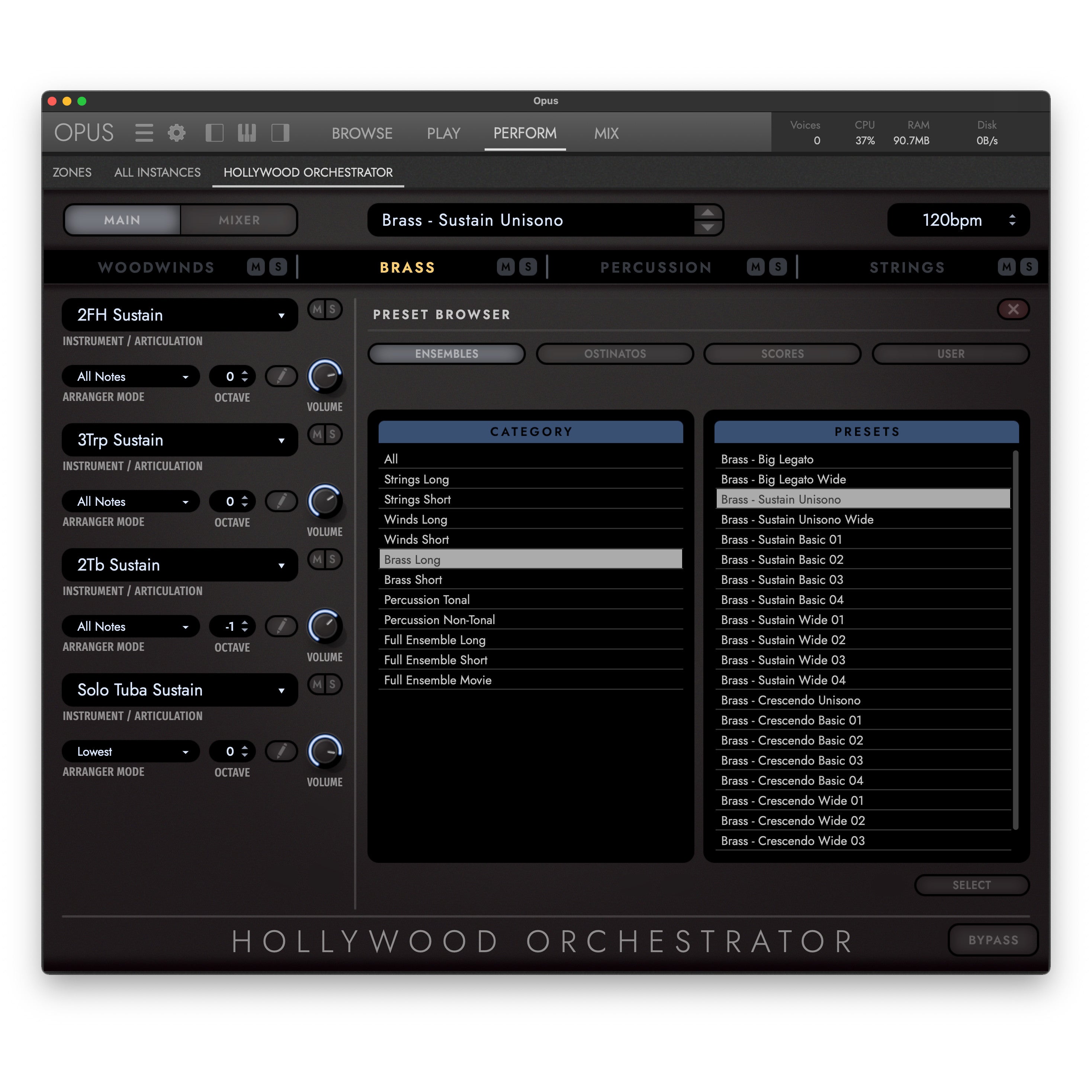 Eastwest Hollywood Orchestra Opus Edition Diamond (download)