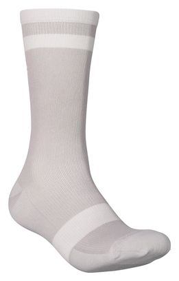 Chaussettes Poc Lure MTB Gris/Blanc