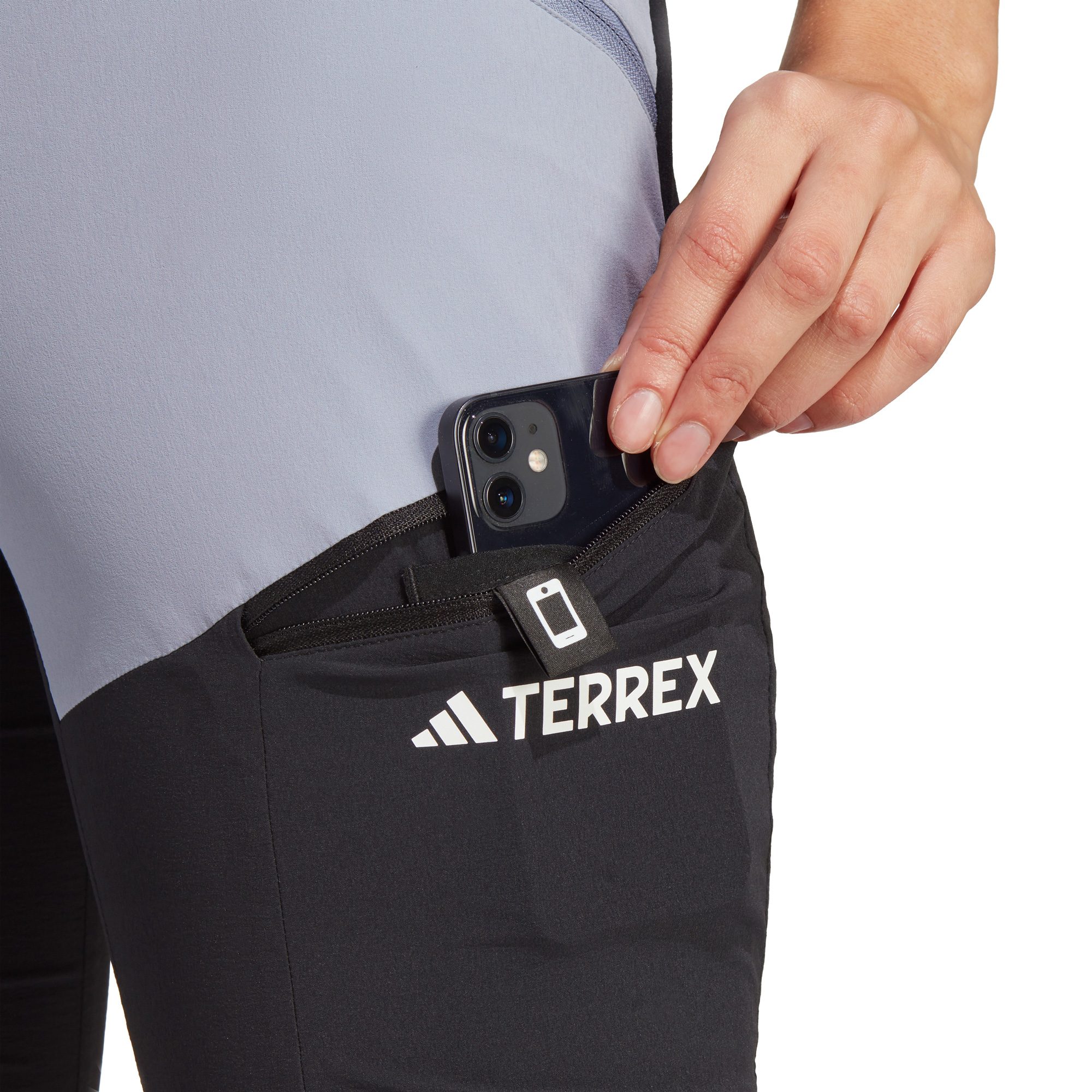 adidas TERREX Terrex Xperior Wandershorts Damen silver violet