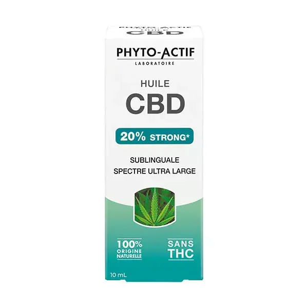 Phyto-Actif CBD Huile CBD 20% 10 mL
