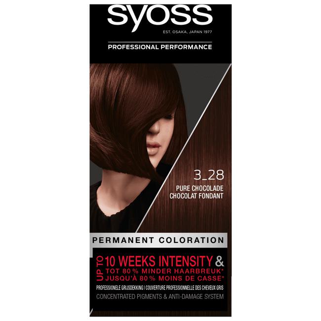 Syoss Color 3-28 Pure Chocolade/Chocolat Fondant